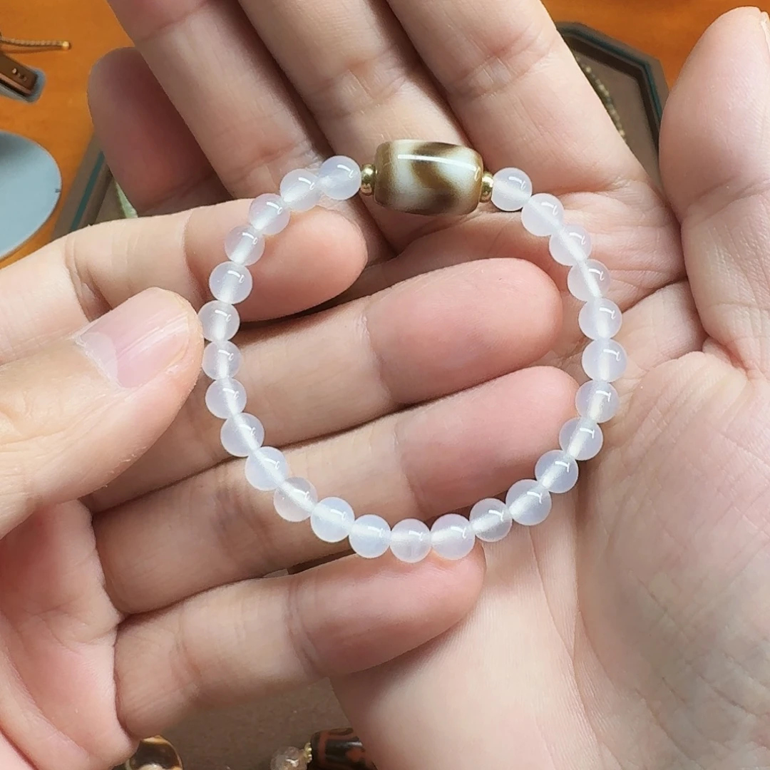 玛瑙/玉髓未镶嵌手链