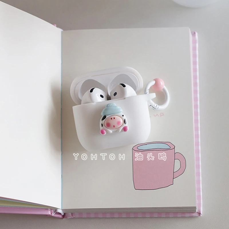 油头鸥适用于苹果AirPods4耳机保护壳华为Freebuds4E耳机软壳pro4