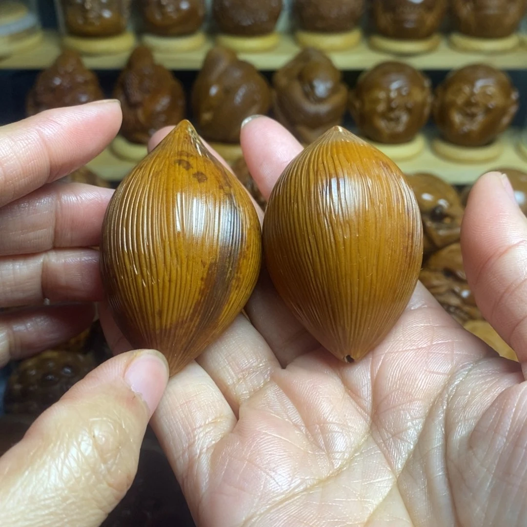 【闪购商品】香榧木乔****肉橄榄核雕工艺瑕疵
