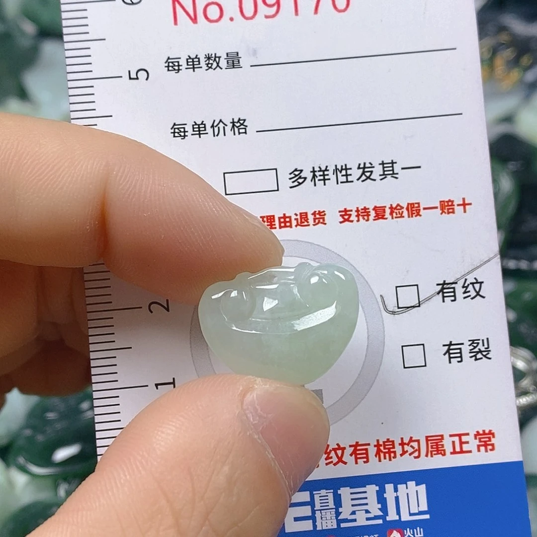 翡翠颈饰未镶嵌天然翡翠