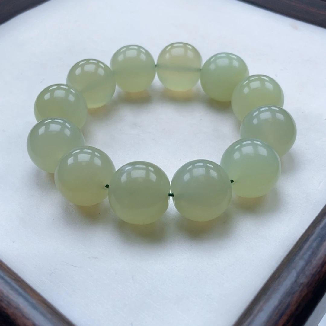 蛇纹石玉未镶嵌手链