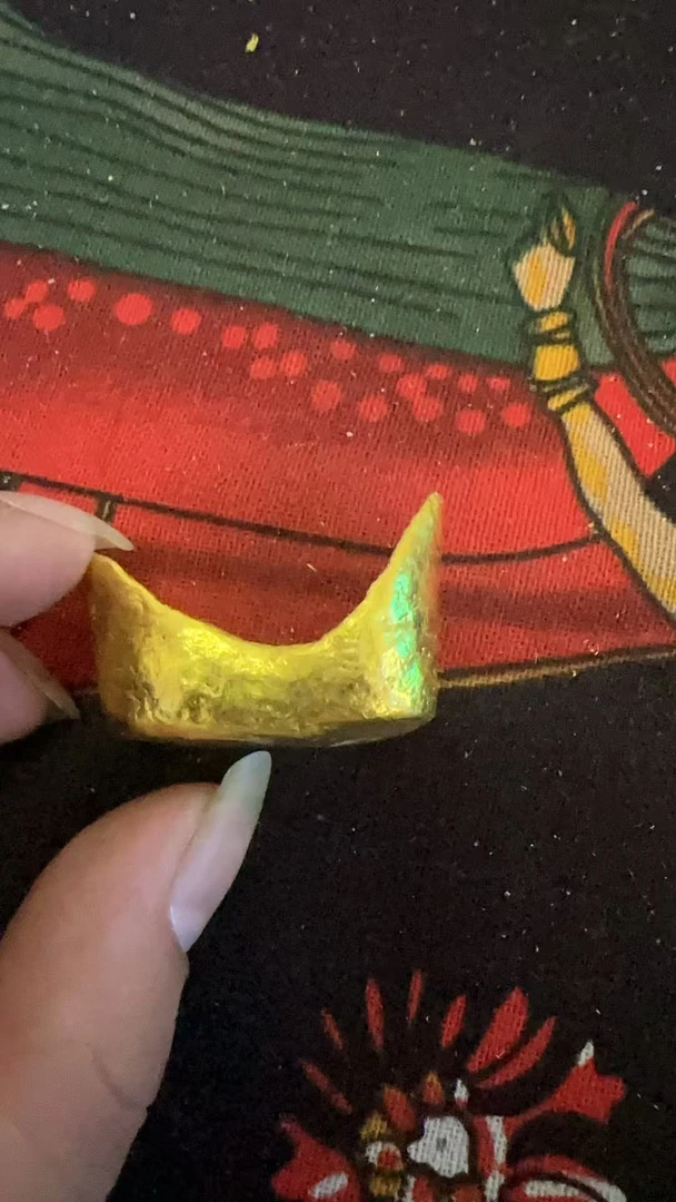 炉内提纯$金色元宝珍藏摆件