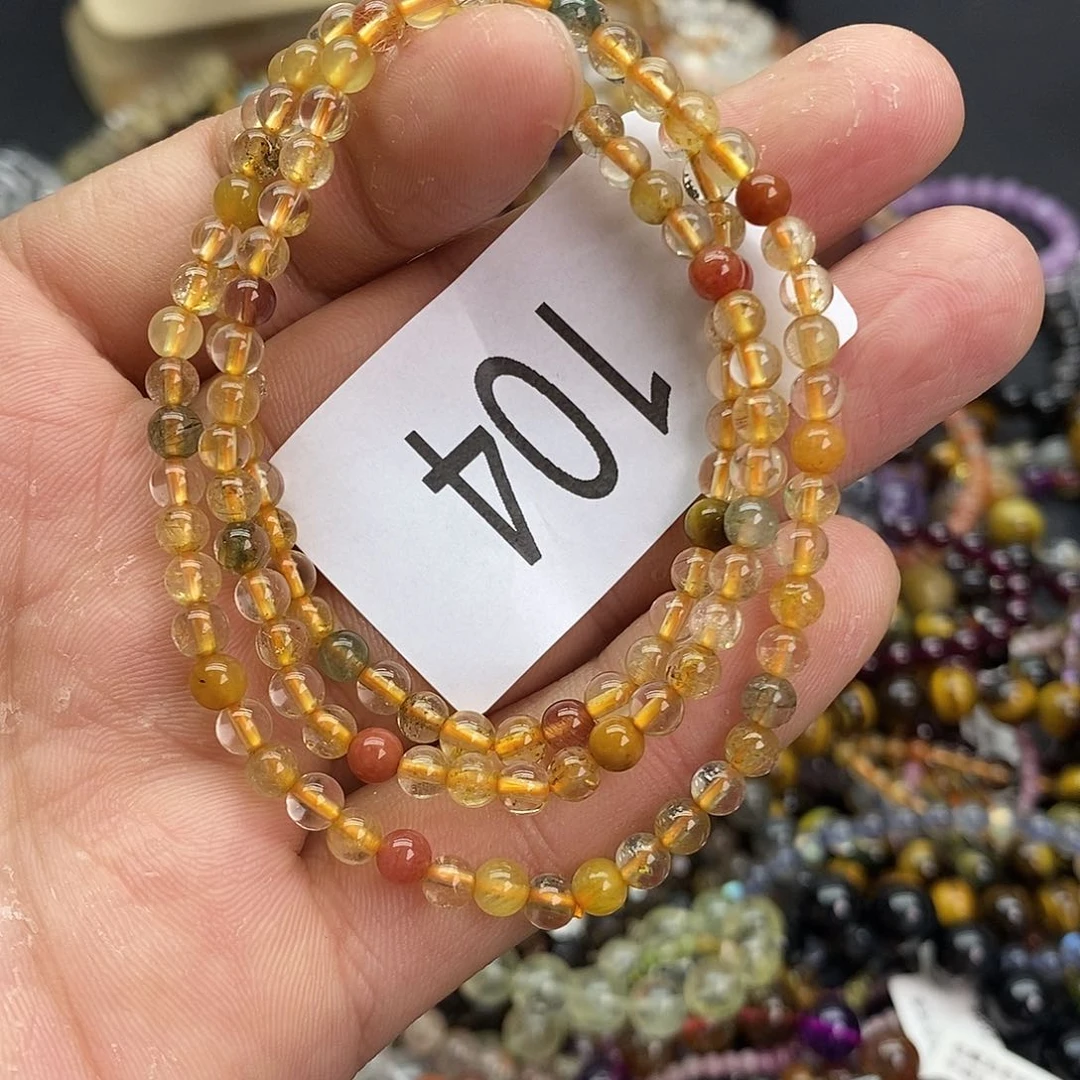 发晶手链未镶嵌手链