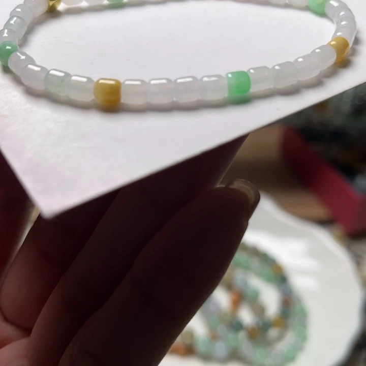 手串翡翠未镶嵌翡翠