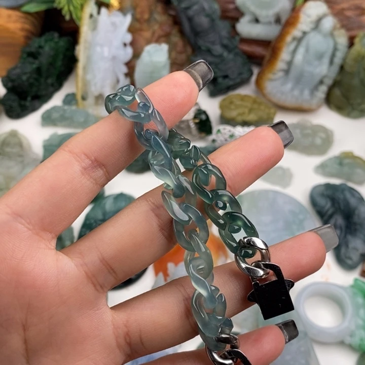定制翡翠未镶嵌天然