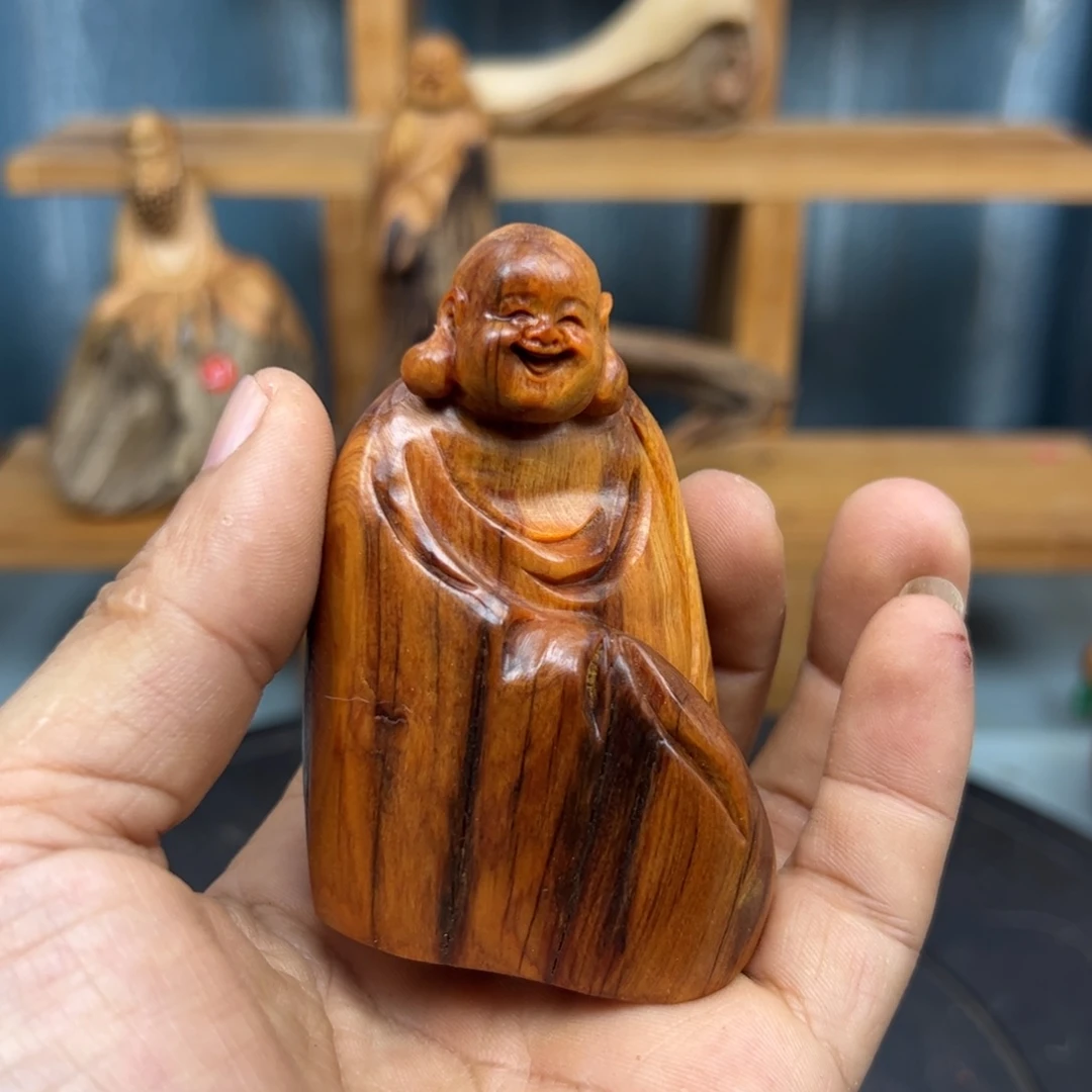 木小*子崖柏木摆件手把件