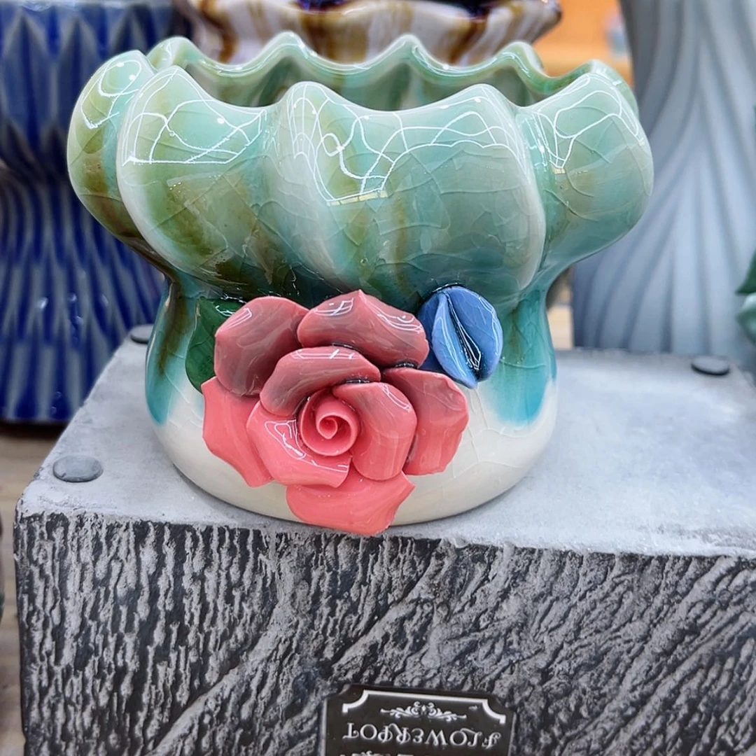 【闪购商品】陶瓷花盆