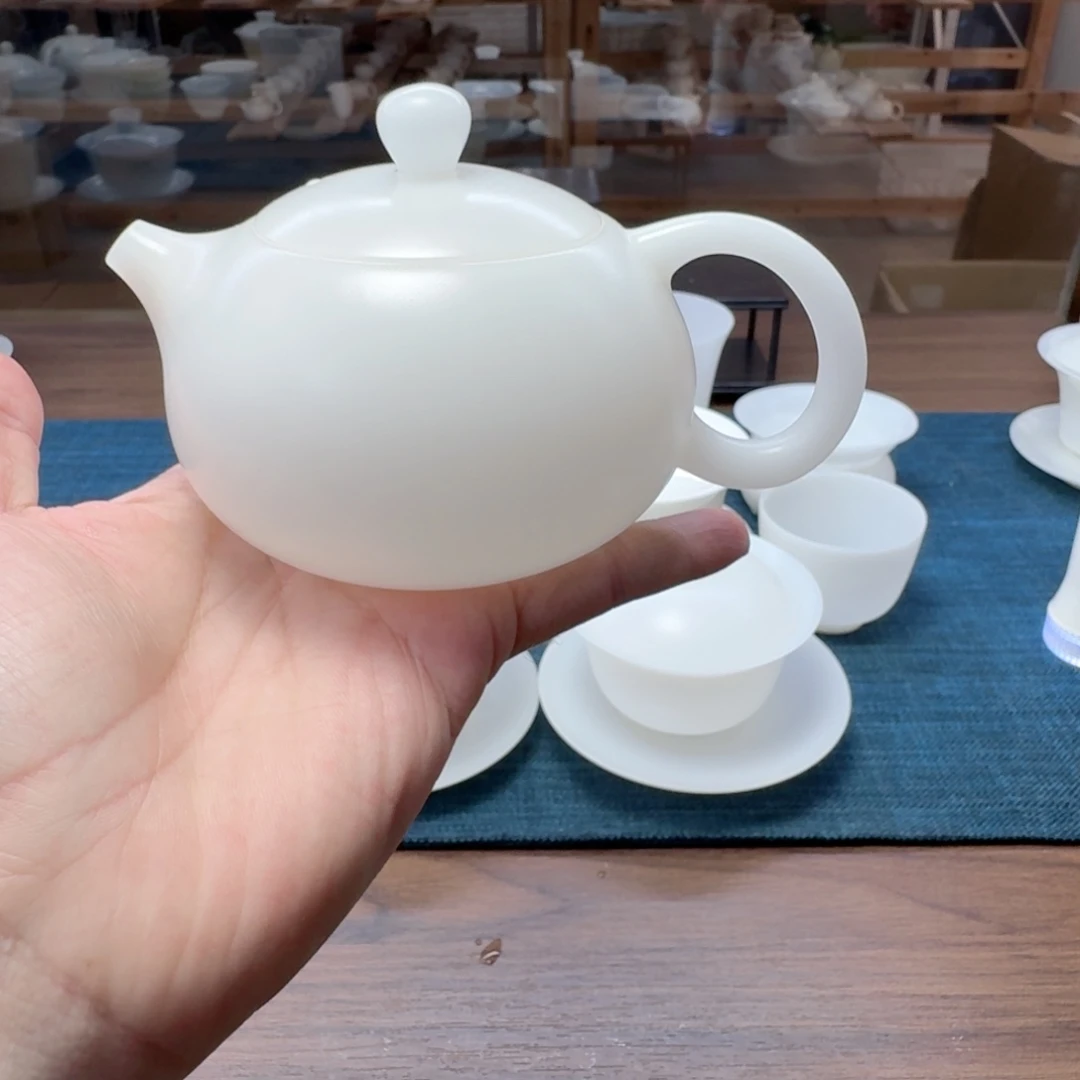 凤鸣素烧薄胎璞玉冰种