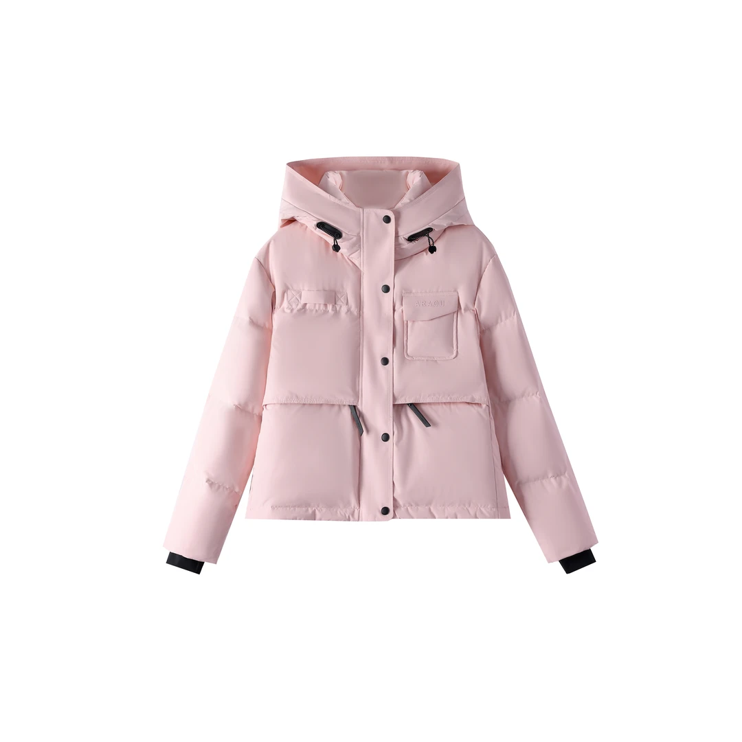 2025年男女同款短款休闲羽绒服YR8232