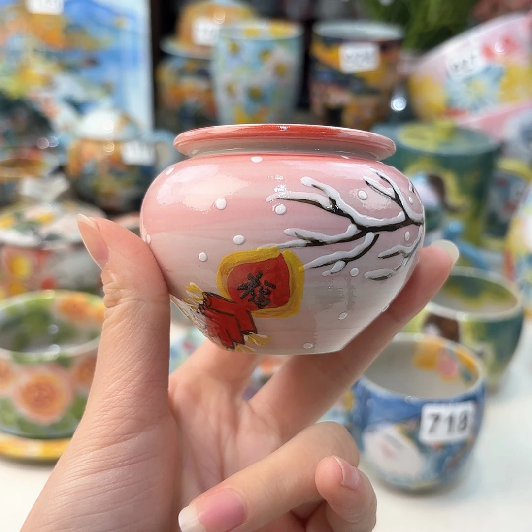 瓷片兔兔好可爱呀打