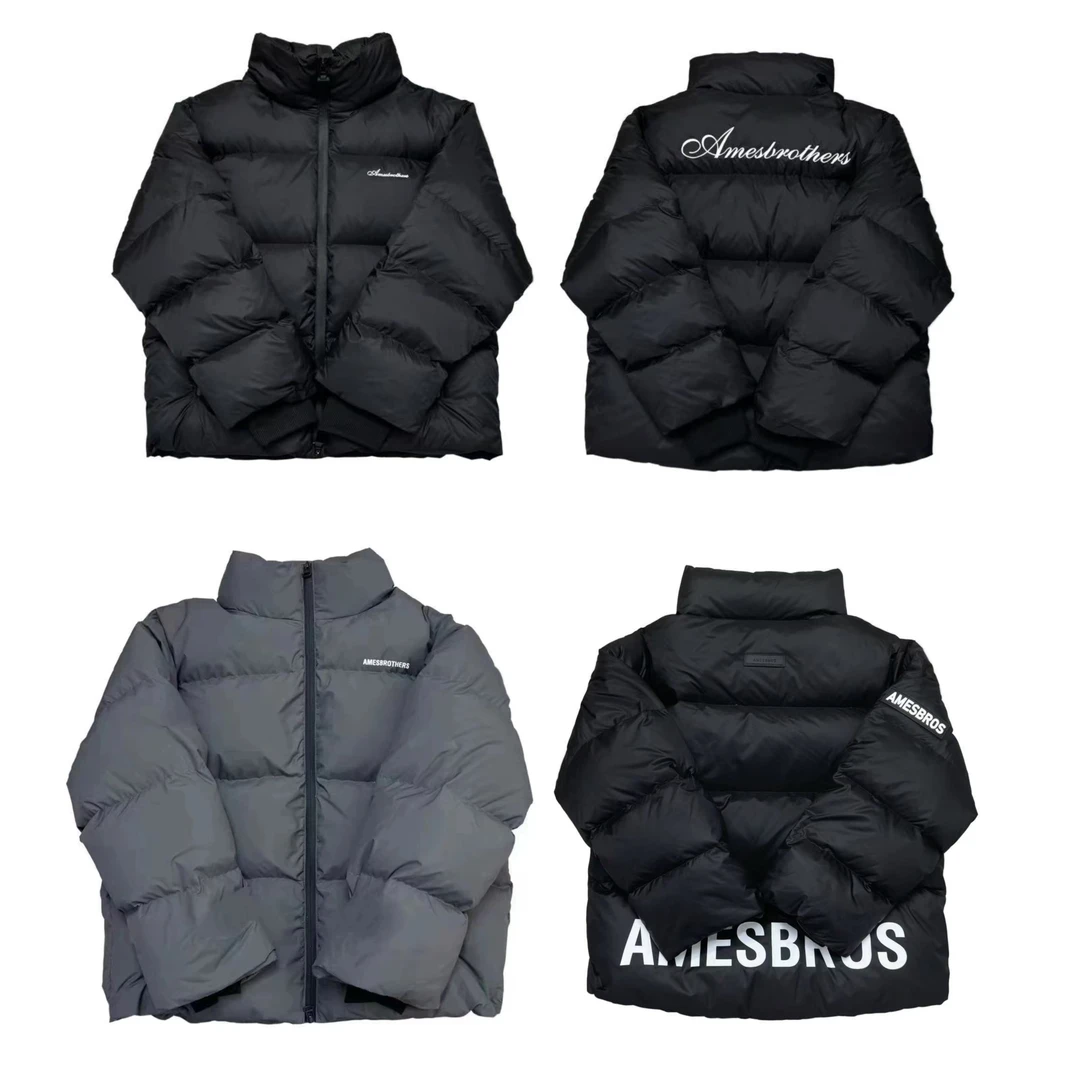 【MQ】黑灰两色立领拉链出街潮流时尚儿童羽绒服（暖暖冬日）