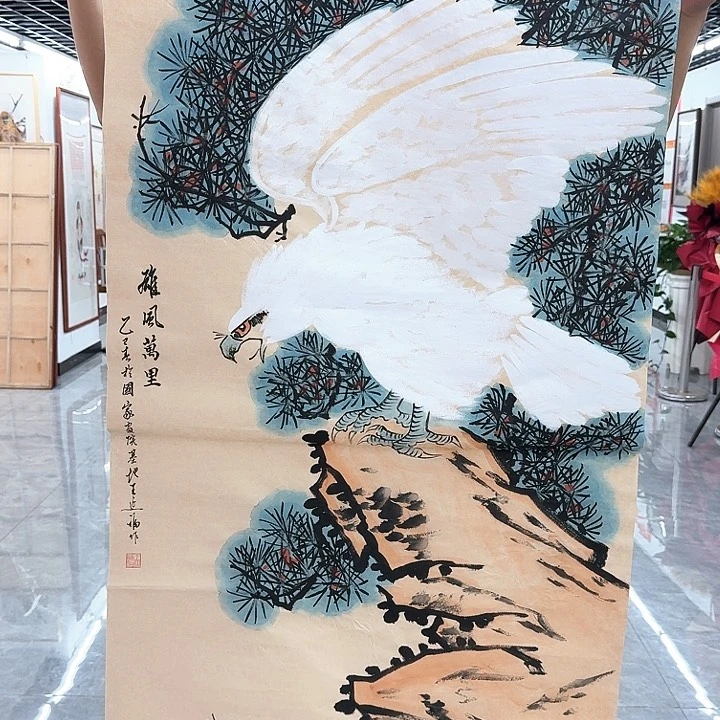 国画书法作品多次参加