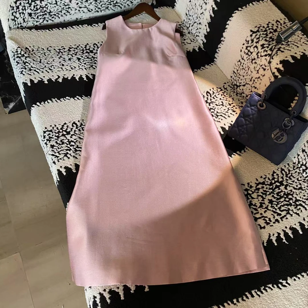 【K姐私家定制】夏季新款纯色连衣裙-D773