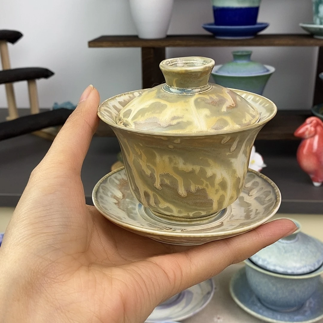 景德镇高温陶瓷盖碗58