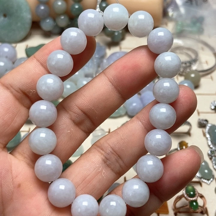 翡翠未镶嵌颈饰缅甸天然翡翠