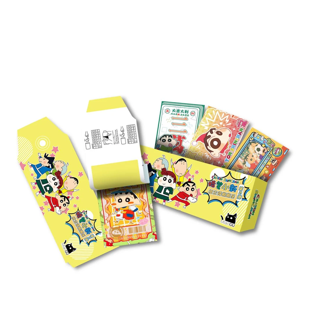 【吃】喵谷-蜡笔小新撕撕乐-国卡二创-卡牌收藏盲盒（默认代拆）