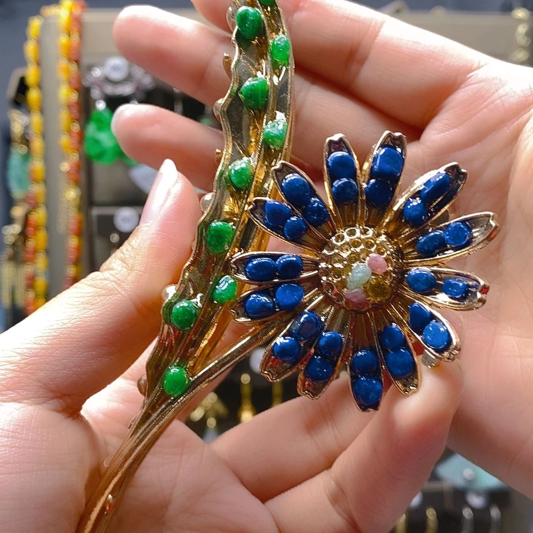 未镶嵌翡翠耳饰翡翠