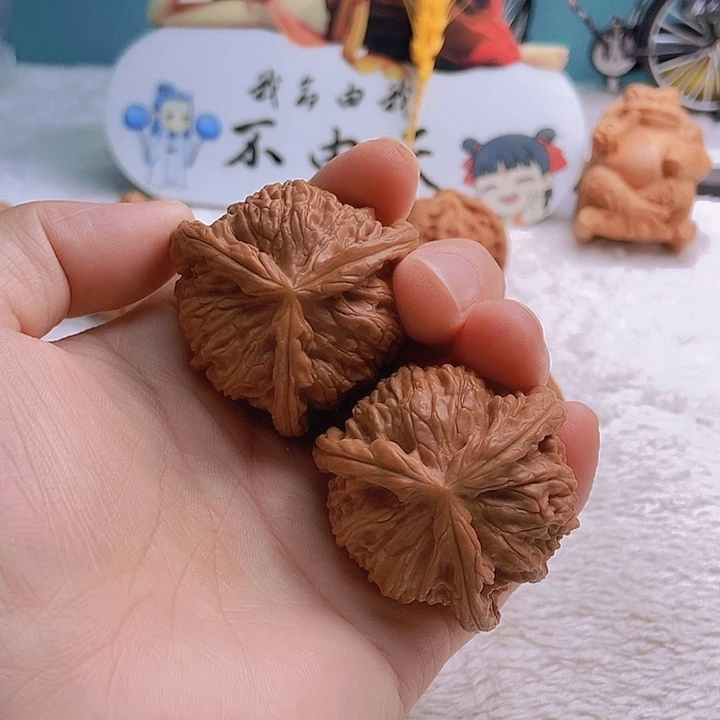 吊坠文玩核桃活*三棱
