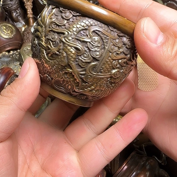 铜器办公室茶室摆件