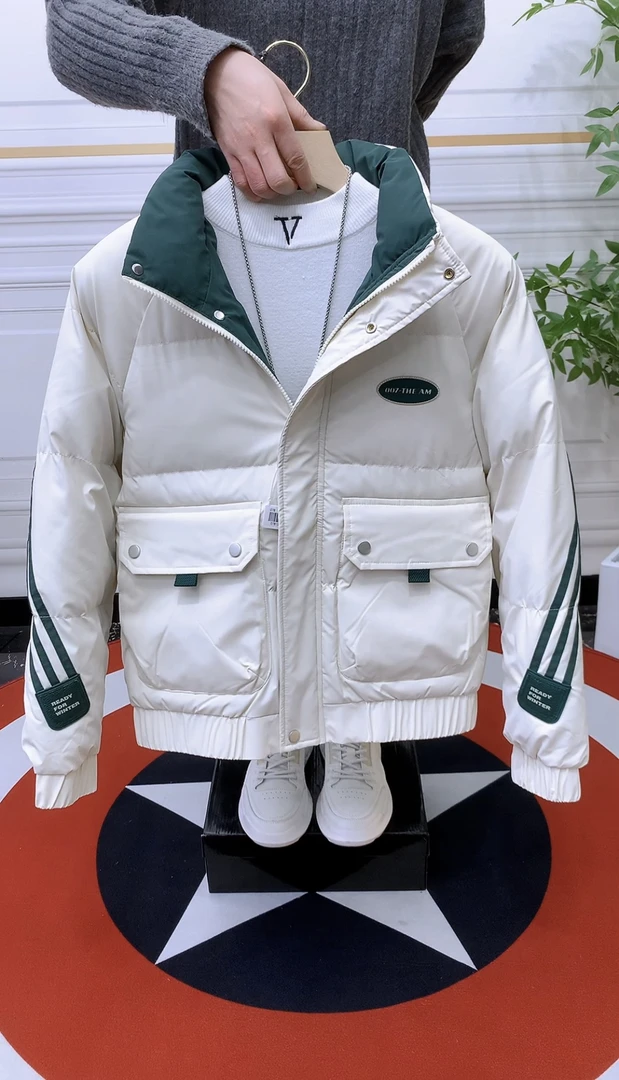 韩版潮流时尚男士品质上衣立领帅气男装棉衣078