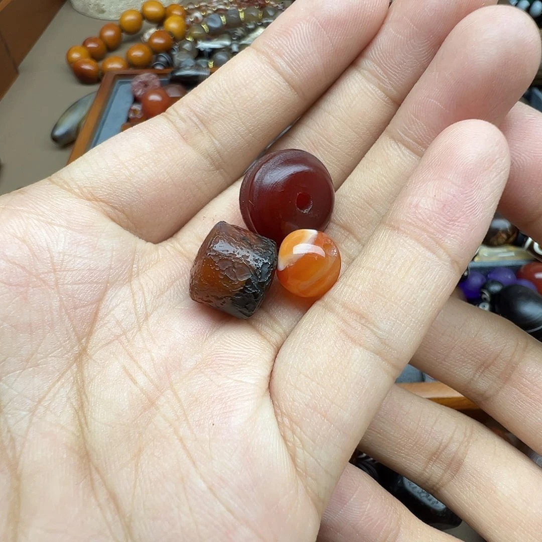 未镶嵌玛瑙/玉髓珠宝半成品