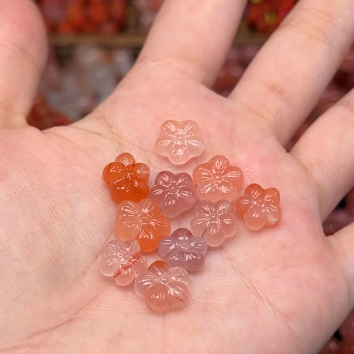 南红玛瑙未镶嵌吊坠(不含链)