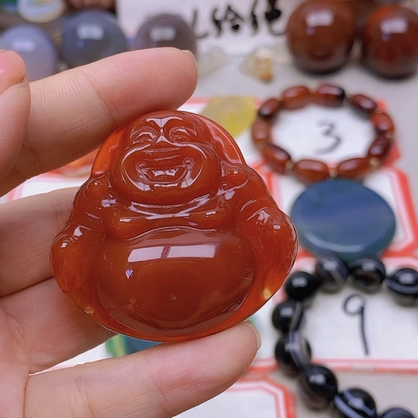 【闪购商品】未镶嵌玛瑙/玉髓珠宝半成品?***辉
