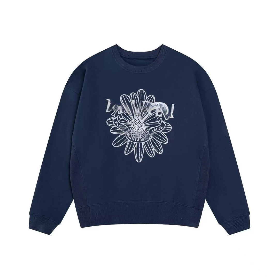 小雏菊圆领卫衣2025新款新款宽松长袖上衣