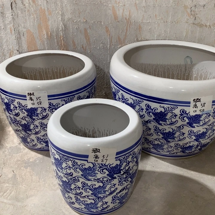 【闪购商品】高温陶瓷花盆默认瑕疵