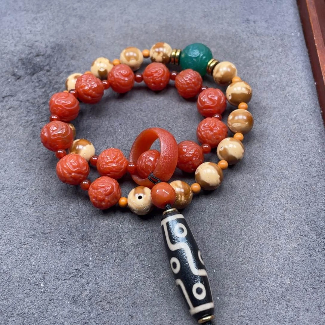 菩提把件未镶嵌紫金鼠