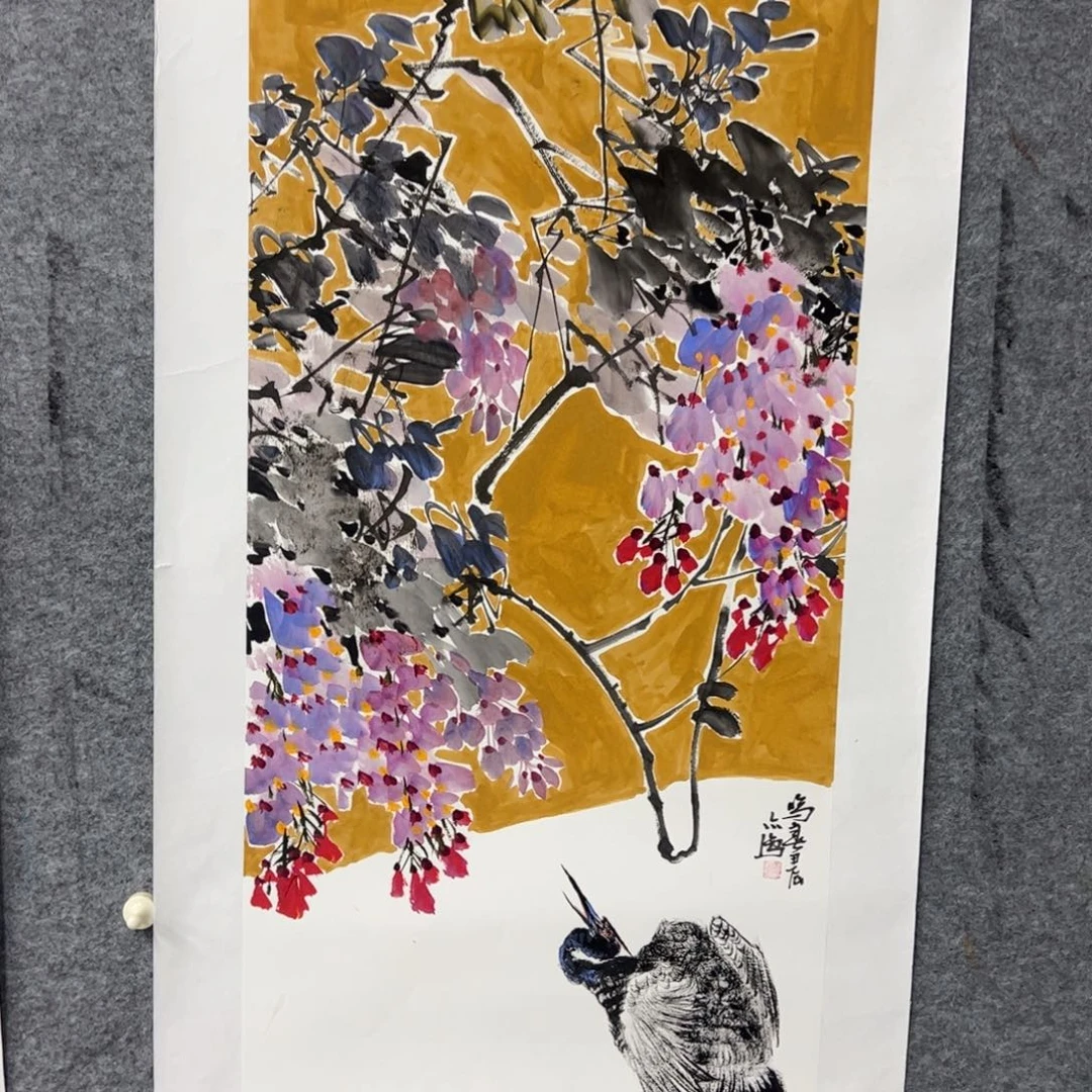 国画亲笔手绘原创作品