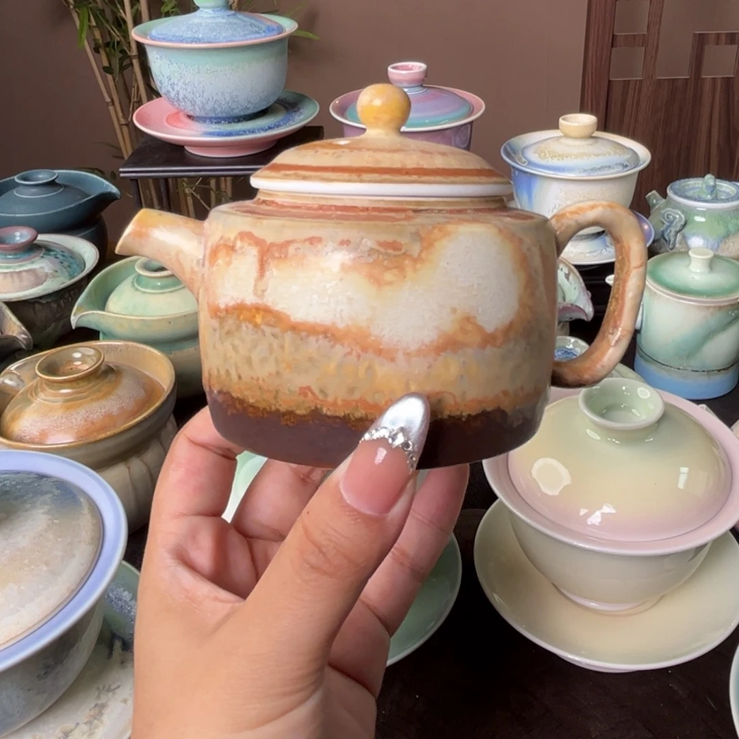 景德镇纯手工柴烧茶器