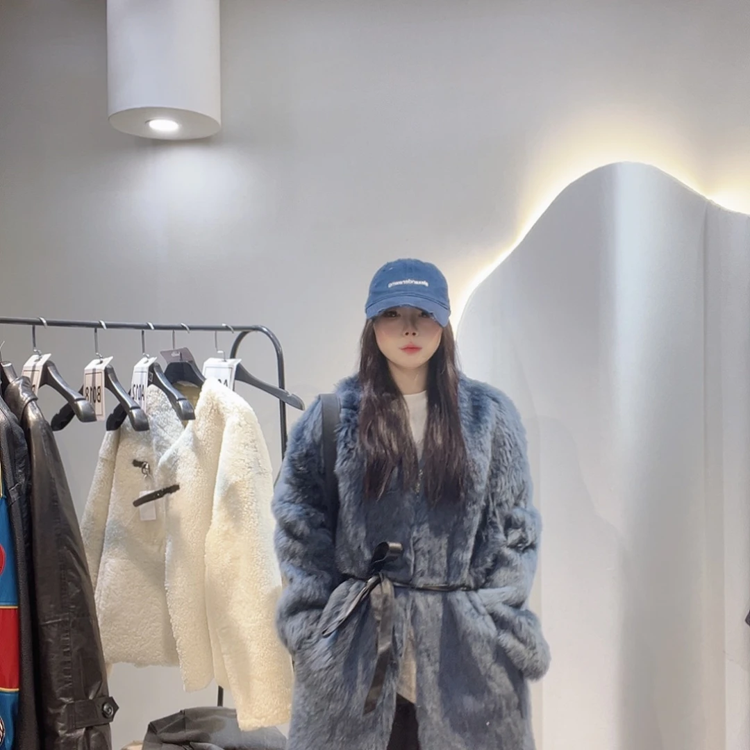 真皮皮毛一体外套226-2002