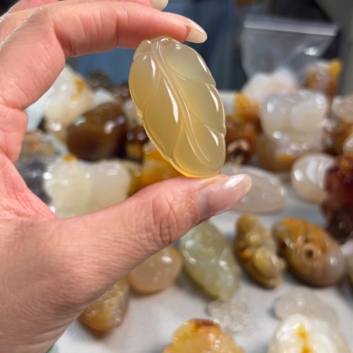 玛瑙/玉髓吊坠(不含链)未镶嵌