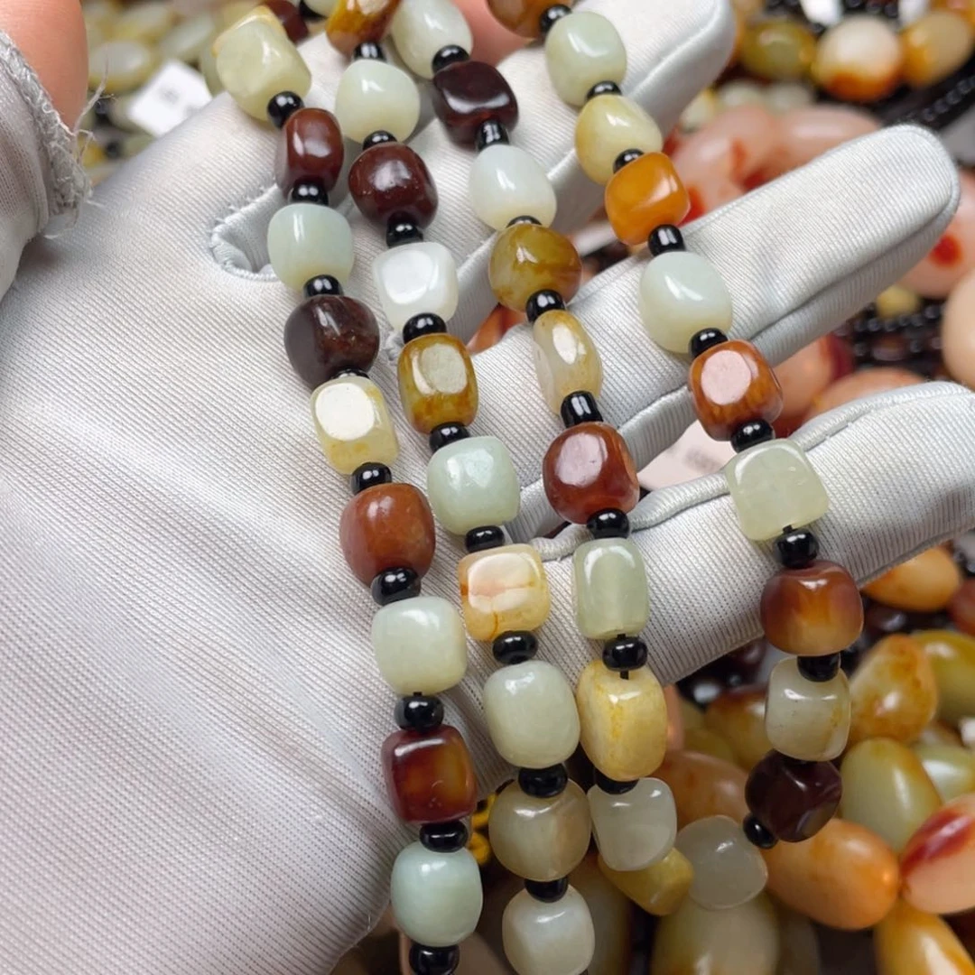 和田玉手链未镶嵌