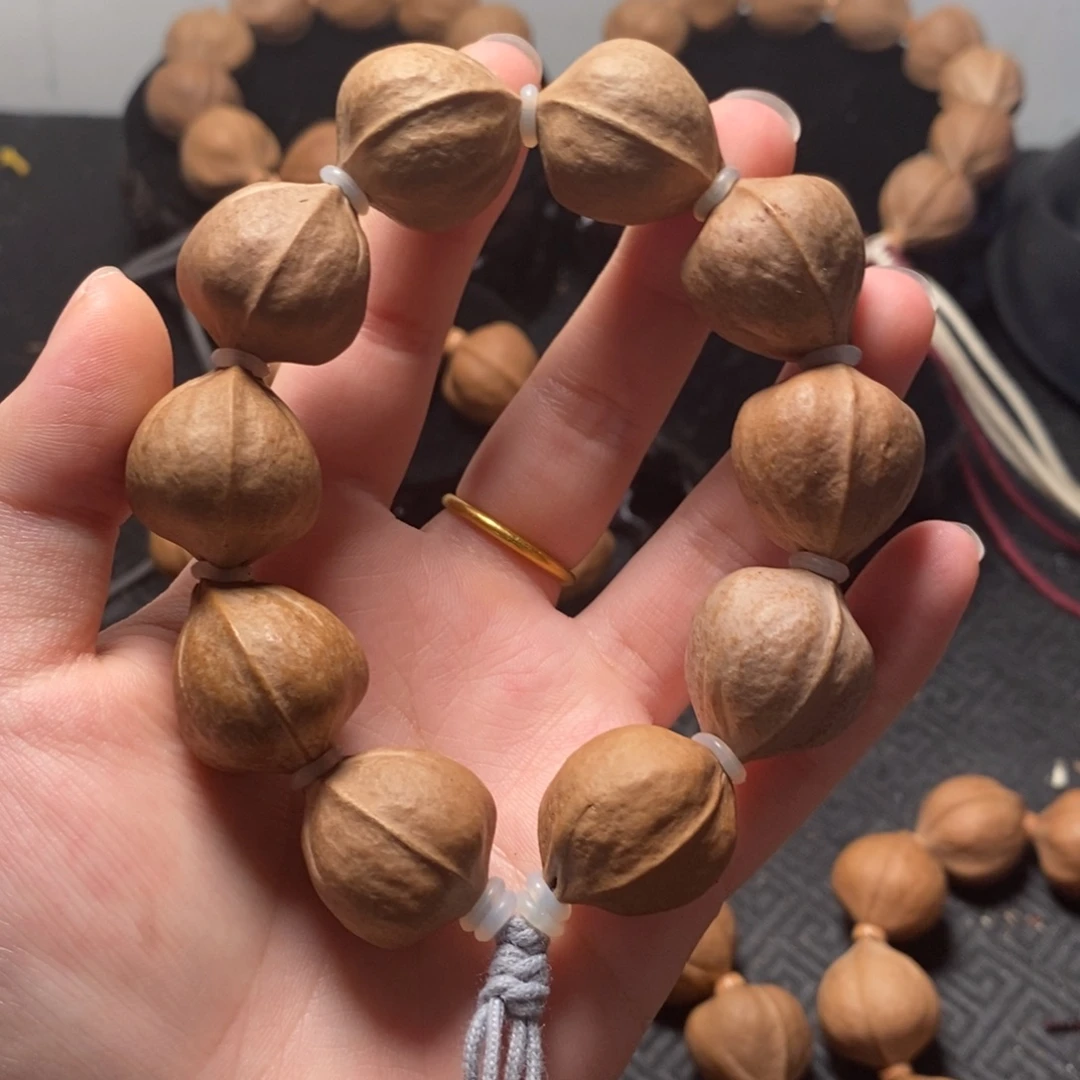 手串/手链橄榄核2023梅林铁三花橄榄核