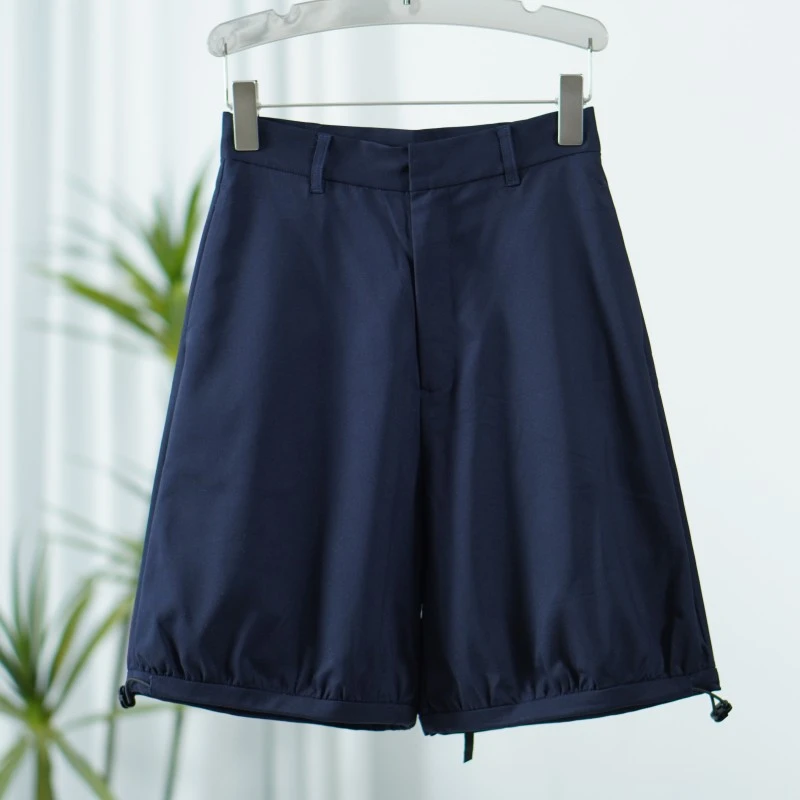 尚系列  Z458-5  女装时尚设计师休闲中裤深蓝色SS02R33