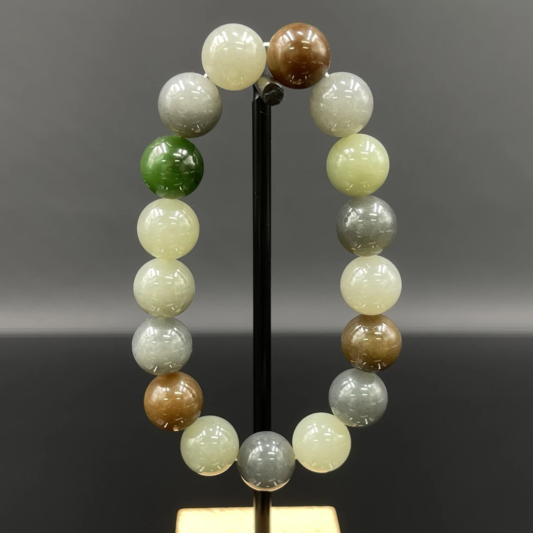 1229GY015和田玉手串