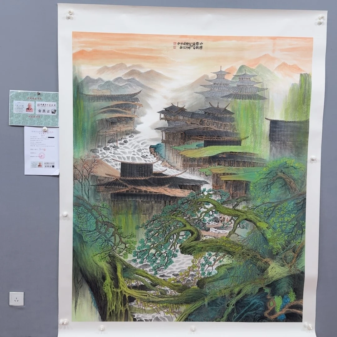 国画莫国宾老师精品作品