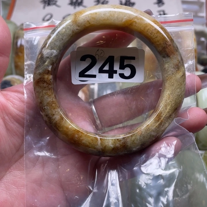 蛇纹石玉合金手镯