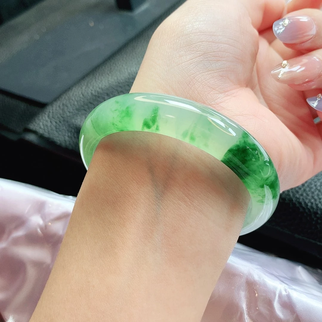 【闪购商品】未镶嵌手镯翡翠缅甸天然a货翡翠