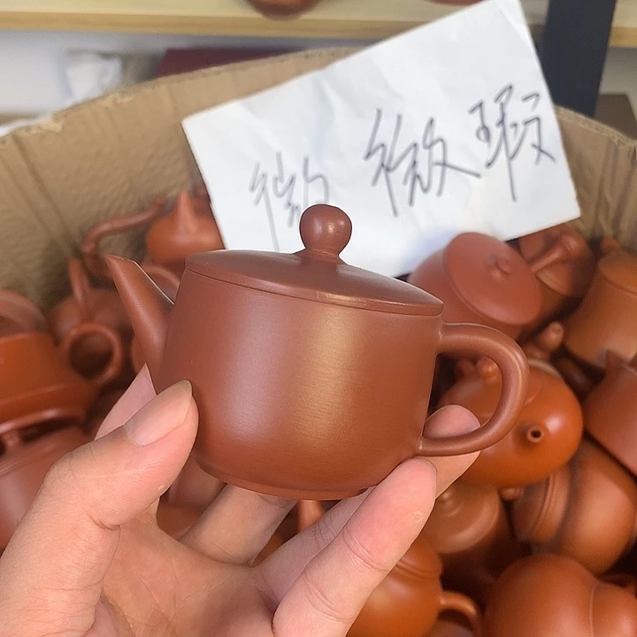 原矿朱泥茶具茶壶和周边115