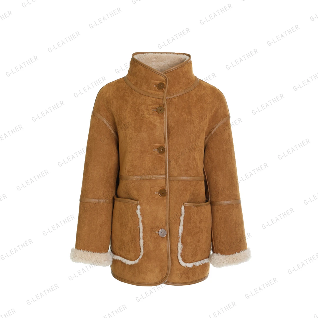 革美 时尚颗粒外套MND53164