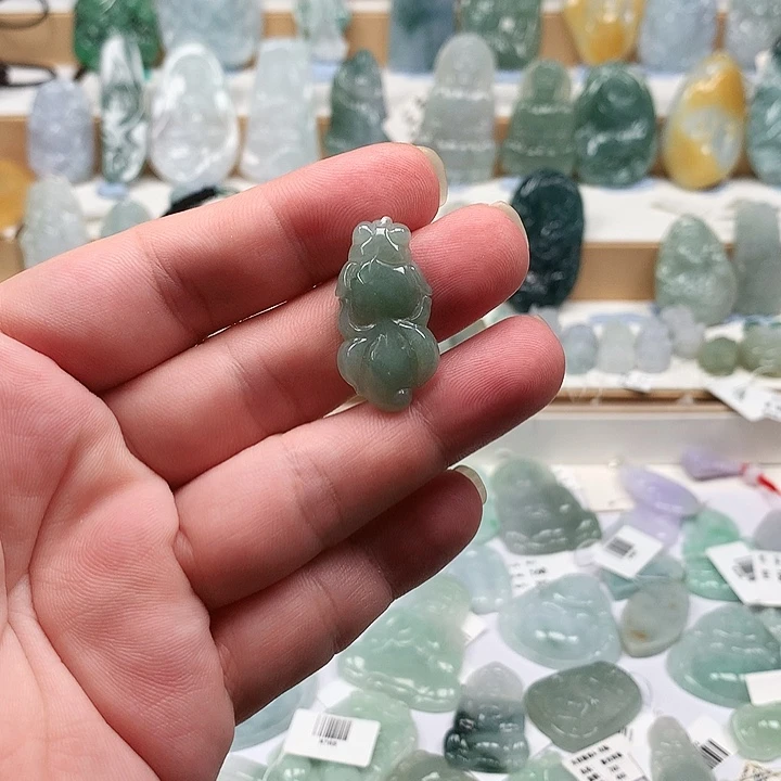 吊坠(不含链)未镶嵌翡翠56金鱼