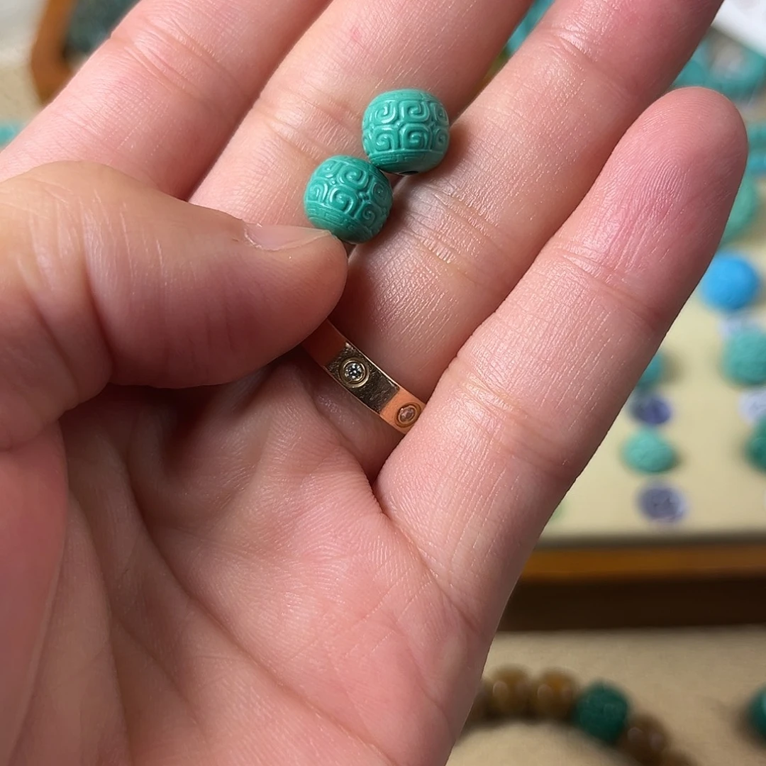 原生态湖北松配饰尺寸8.8