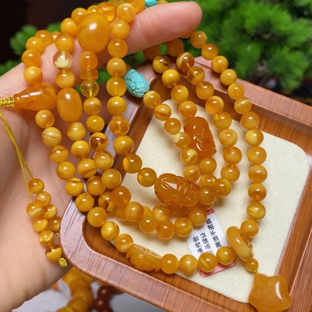 【闪购商品】手链蜜蜡未镶嵌手串