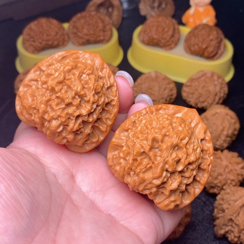 【闪购商品】把件文玩核桃999号官帽47