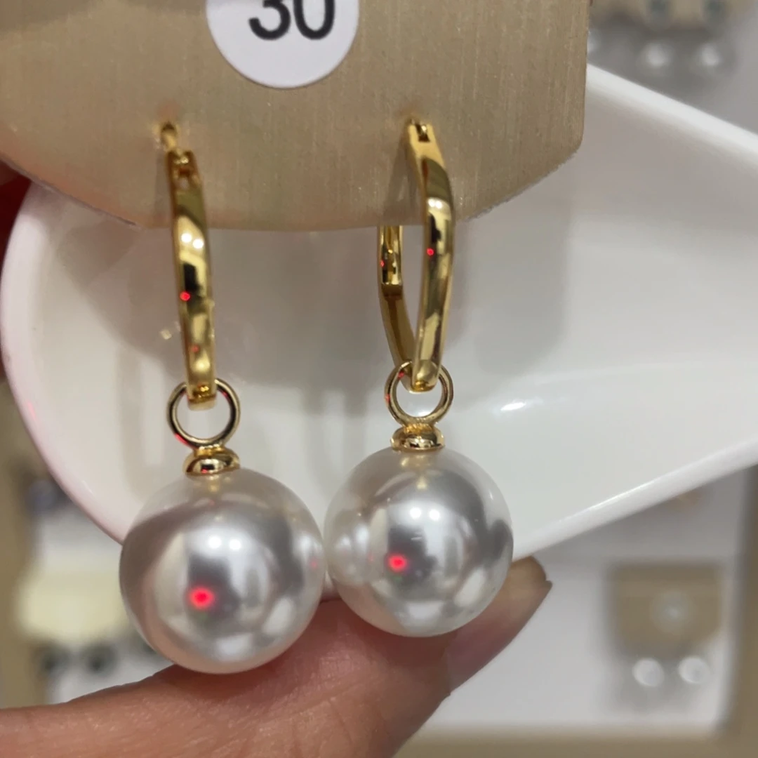 未镶嵌淡水珍珠耳饰