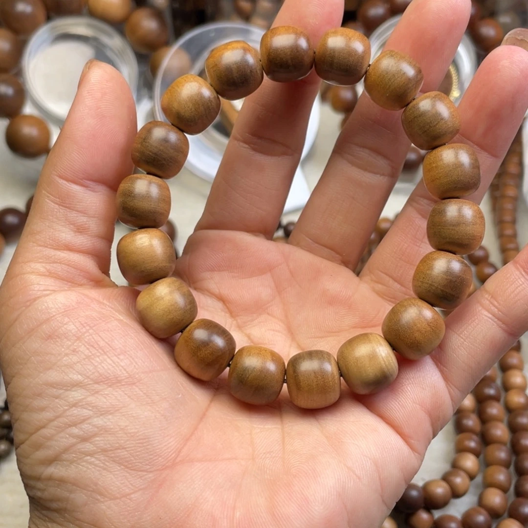 檀香木手串/手链印度老山檀香1213老型不沉瑕疵