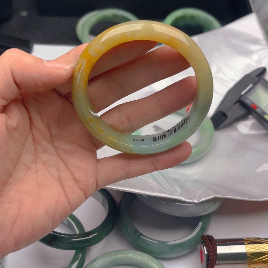 翡翠未镶嵌手镯5960 x18. 28